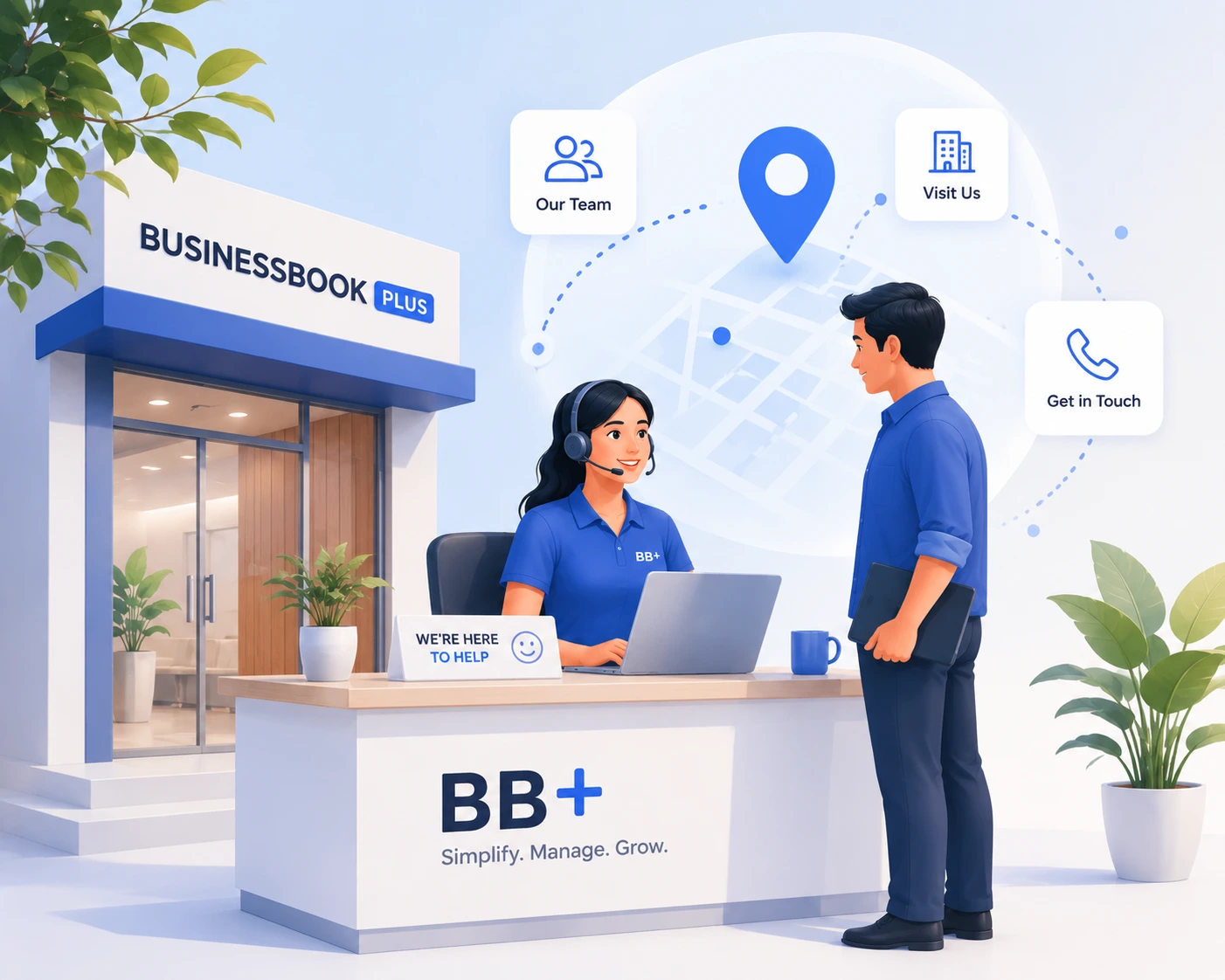 BusinessBook Plus office location
