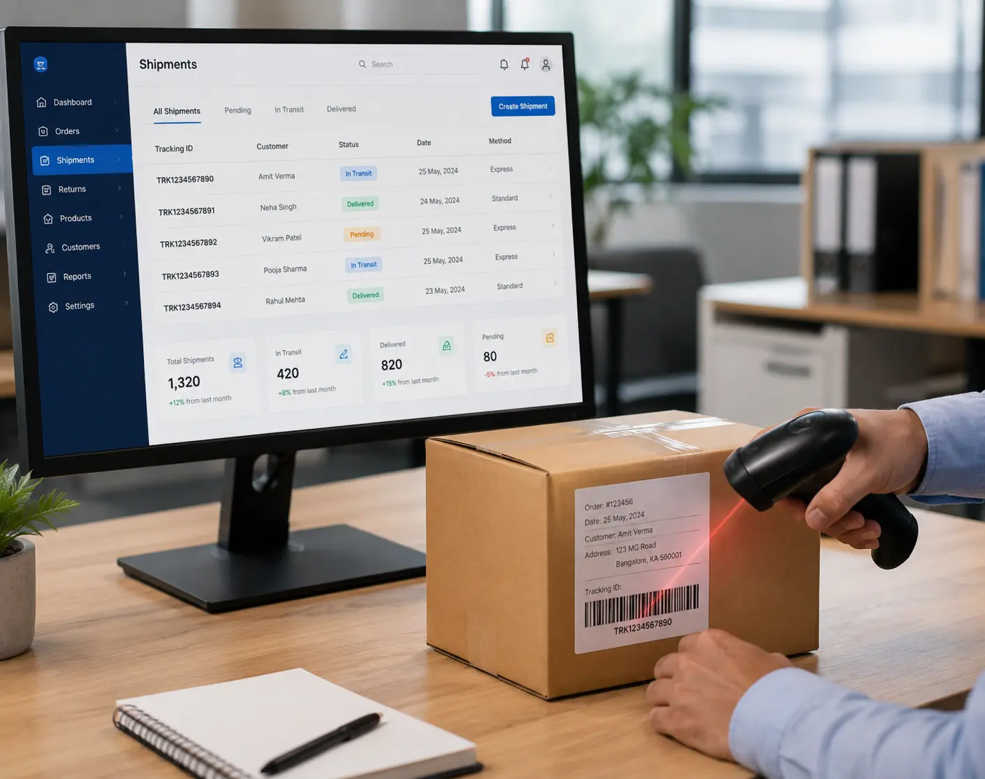 Barcode Management software